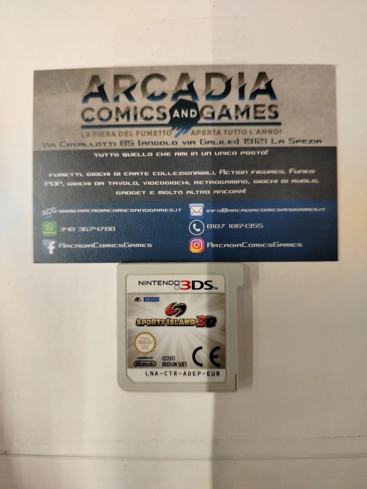 Sport Island 3D 3DS Nintendo Solo Cartuccia